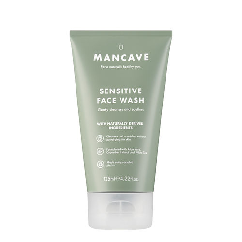ManCave Sensitive Herkän ihon puhdistusaine 125 ml
