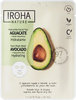 Iroha Nature Avocado + Hyaluronic Acid Kosteuttava kangasnaamio