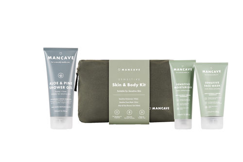 ManCave Sensitive Skin & Body Kit - herkälle iholle